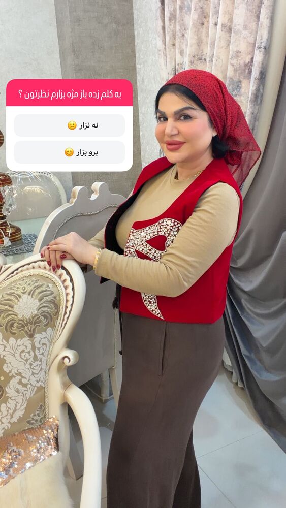  جدید ترین استوری اینستاگرام دلارام قشلاقي
