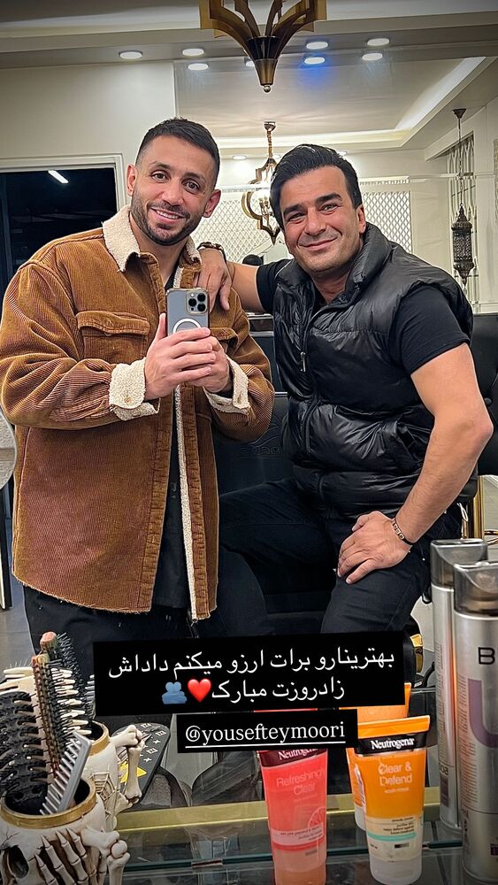  جدید ترین استوری اینستاگرام دلاور رضایی