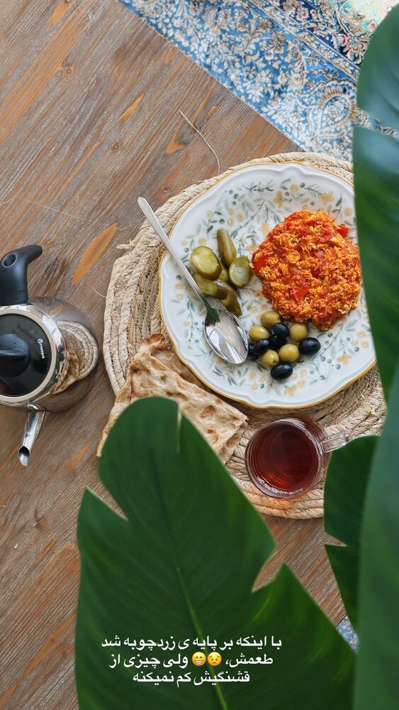  جدید ترین استوری اینستاگرام دنیز