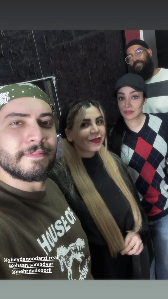  جدید ترین استوری اینستاگرام دیانوش آصف وزیری