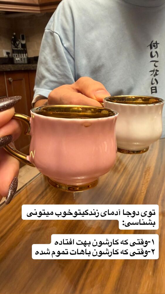  جدید ترین استوری اینستاگرام مهناز فرید