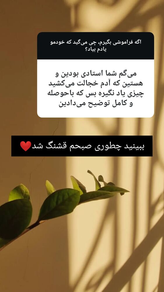  جدید ترین استوری اینستاگرام مارال دوستی