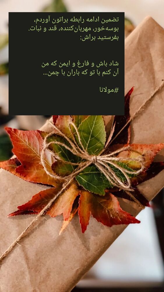  جدید ترین استوری اینستاگرام مارال دوستی