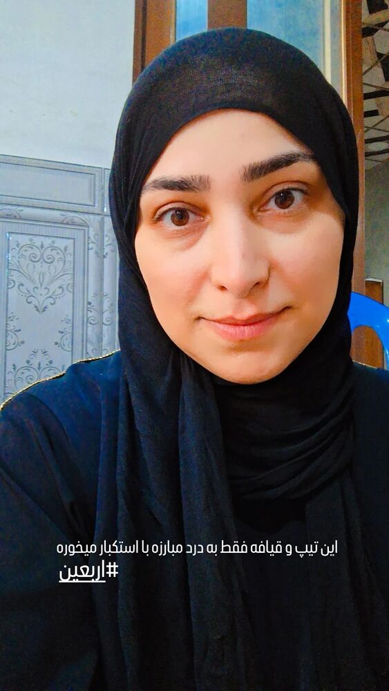 جدید ترین استوری اینستاگرام مرضیه مینایی پور