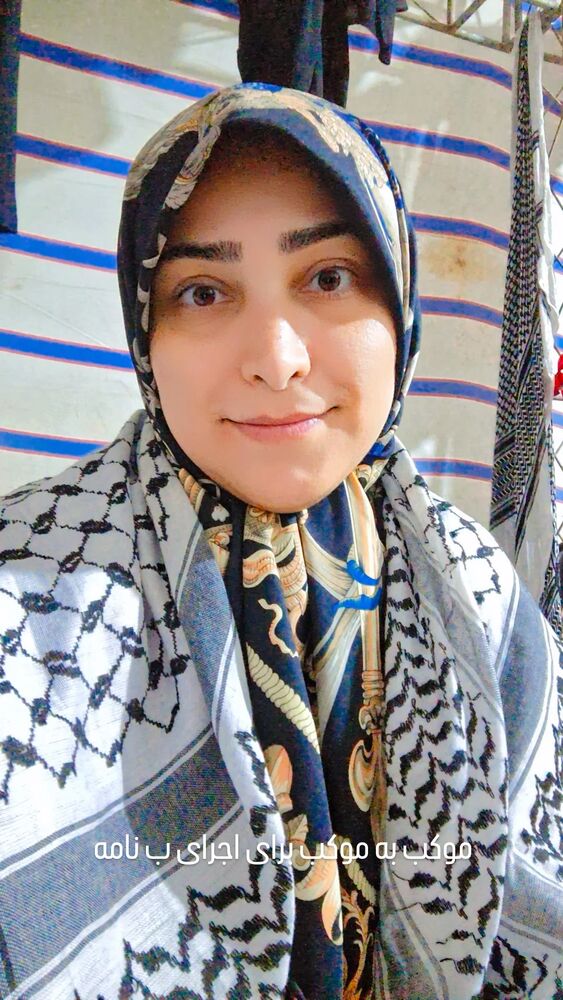  جدید ترین استوری اینستاگرام مرضیه مینایی پور