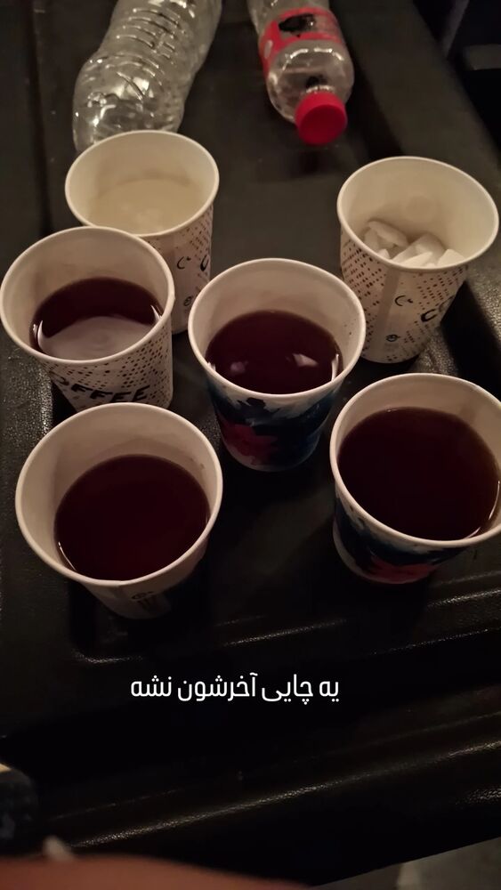  جدید ترین استوری اینستاگرام مرضیه مینایی پور