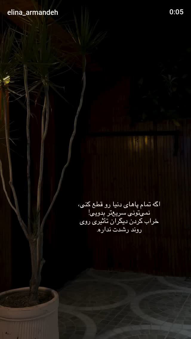  جدید ترین استوری اینستاگرام مرضیه مینایی پور