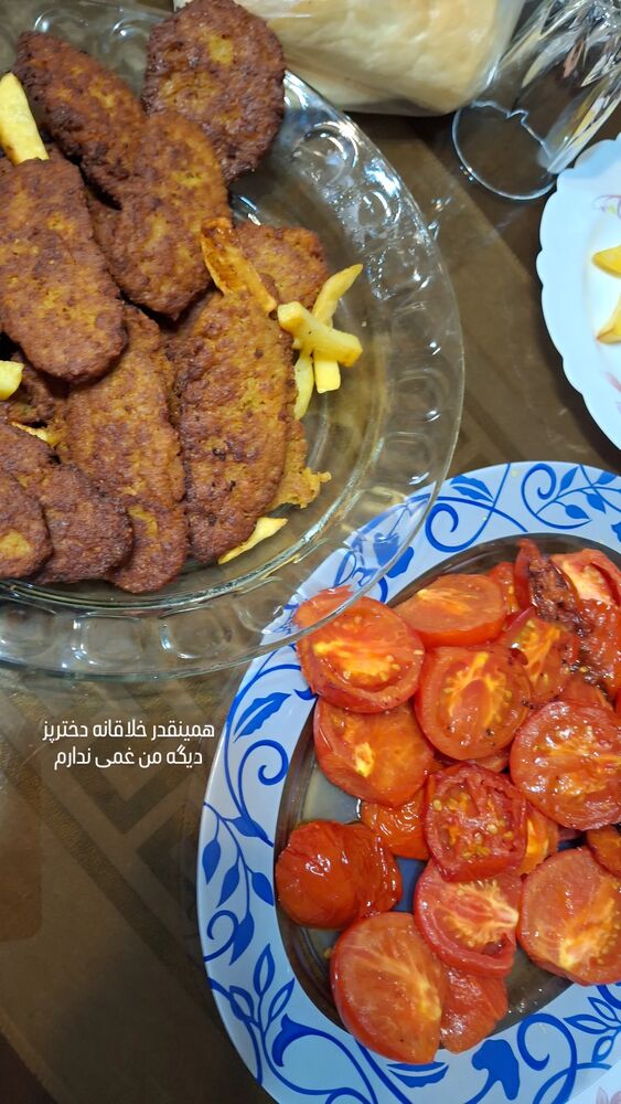  جدید ترین استوری اینستاگرام مرضیه مینایی پور
