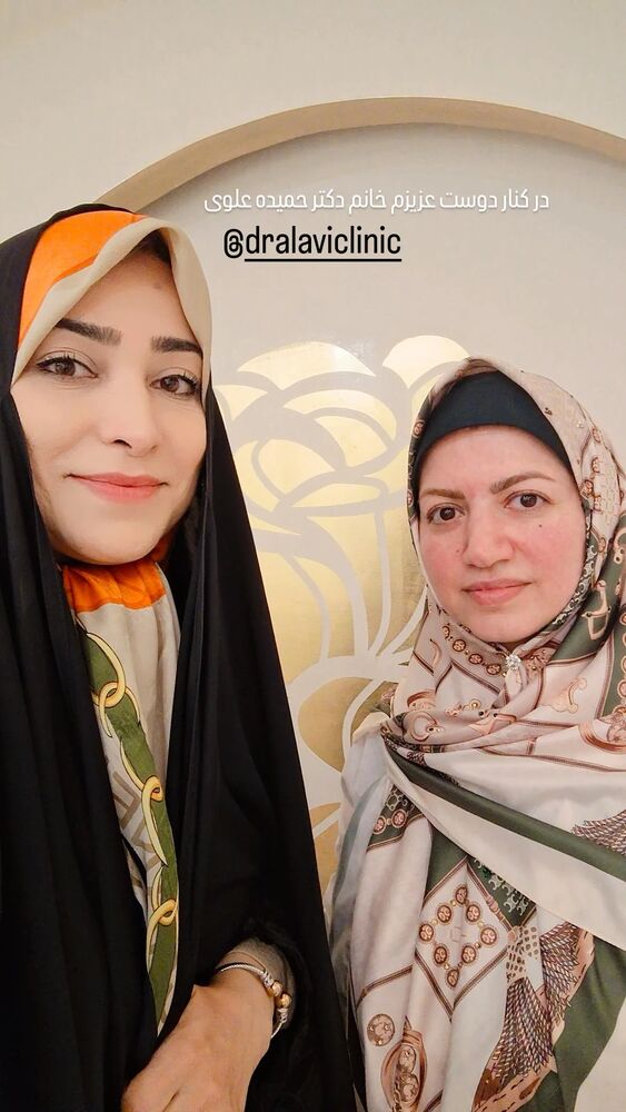  جدید ترین استوری اینستاگرام مرضیه مینایی پور