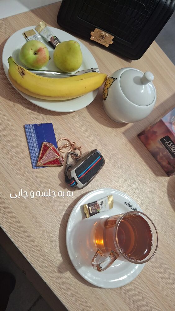  جدید ترین استوری اینستاگرام مرضیه مینایی پور