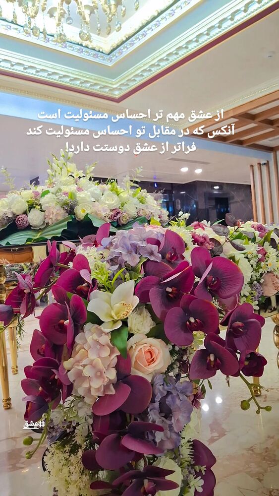  جدید ترین استوری اینستاگرام مرضیه مینایی پور