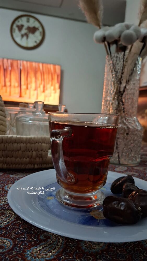 جدید ترین استوری اینستاگرام مرضیه مینایی پور