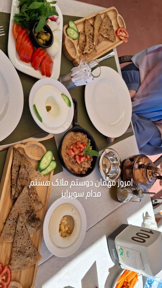  جدید ترین استوری اینستاگرام مرضیه مینایی پور