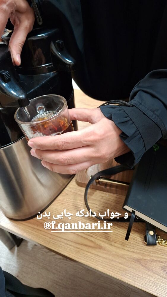  جدید ترین استوری اینستاگرام مرضیه مینایی پور