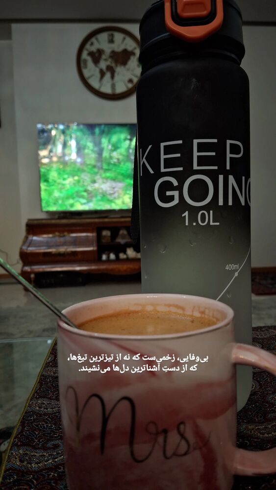  جدید ترین استوری اینستاگرام مرضیه مینایی پور
