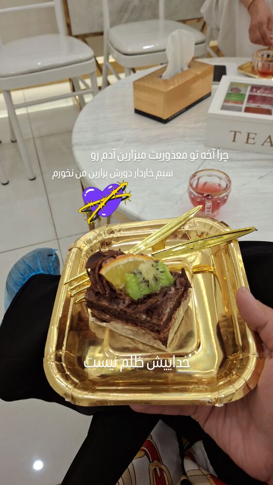  جدید ترین استوری اینستاگرام مرضیه مینایی پور