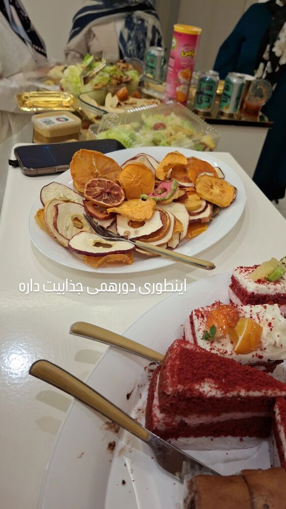  جدید ترین استوری اینستاگرام مرضیه مینایی پور