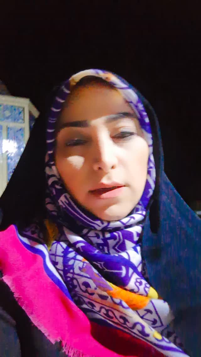  جدید ترین استوری اینستاگرام مرضیه مینایی پور
