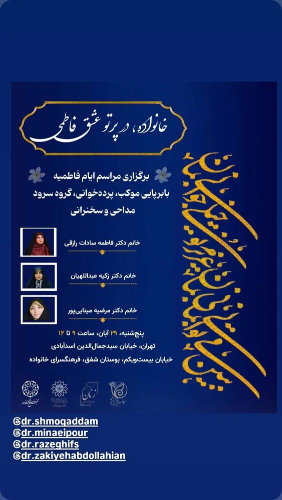  جدید ترین استوری اینستاگرام مرضیه مینایی پور