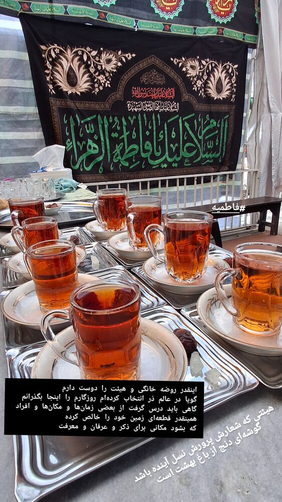  جدید ترین استوری اینستاگرام مرضیه مینایی پور