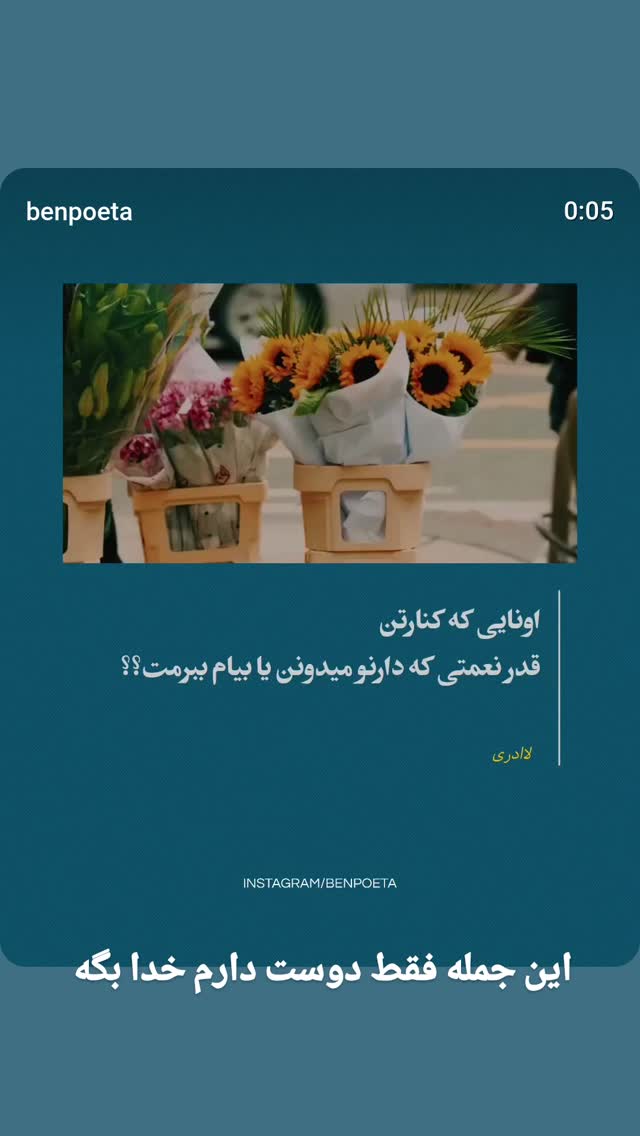  جدید ترین استوری اینستاگرام مرضیه مینایی پور