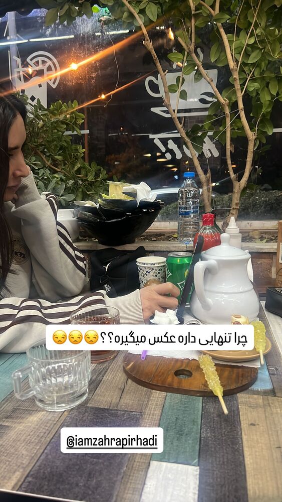  جدید ترین استوری اینستاگرام مونا سعیدپور