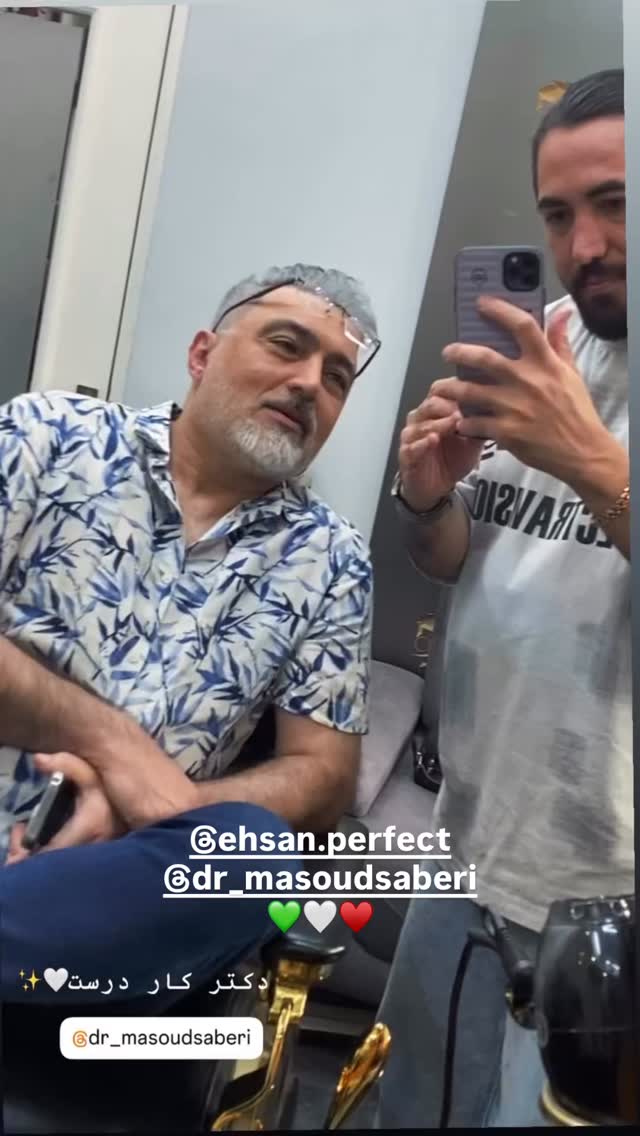  جدید ترین استوری اینستاگرام مسعود صابري