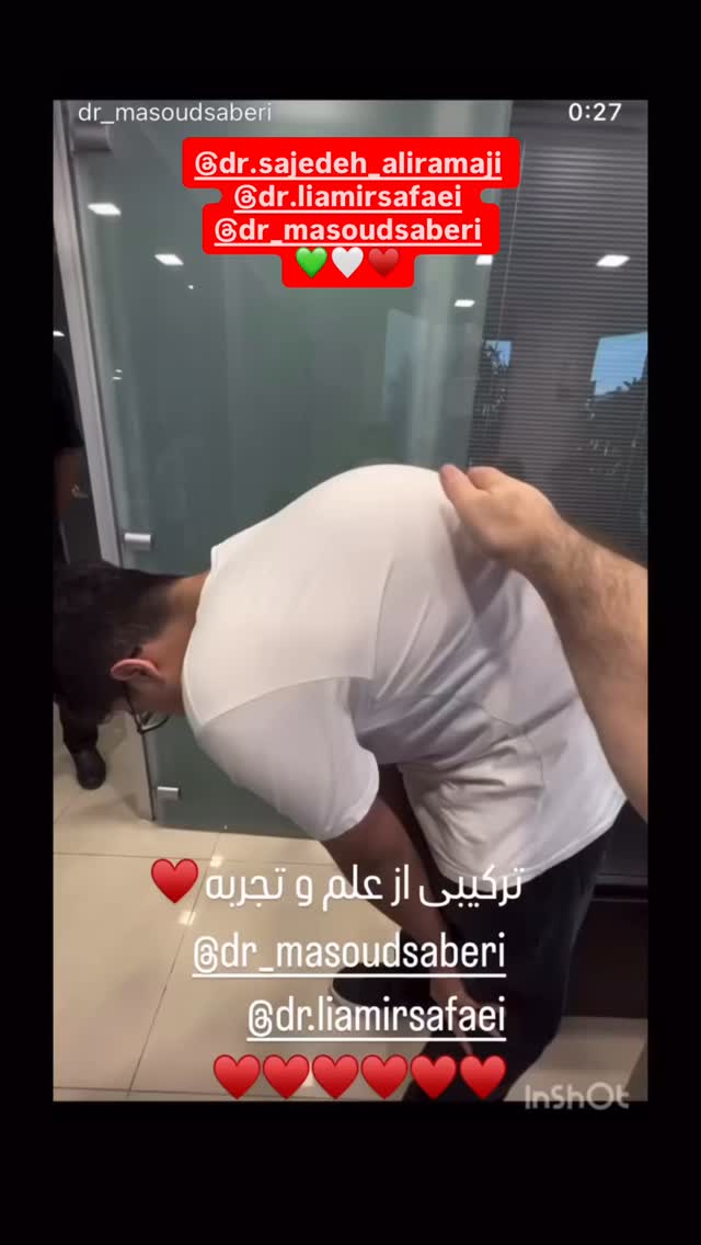  جدید ترین استوری اینستاگرام مسعود صابري