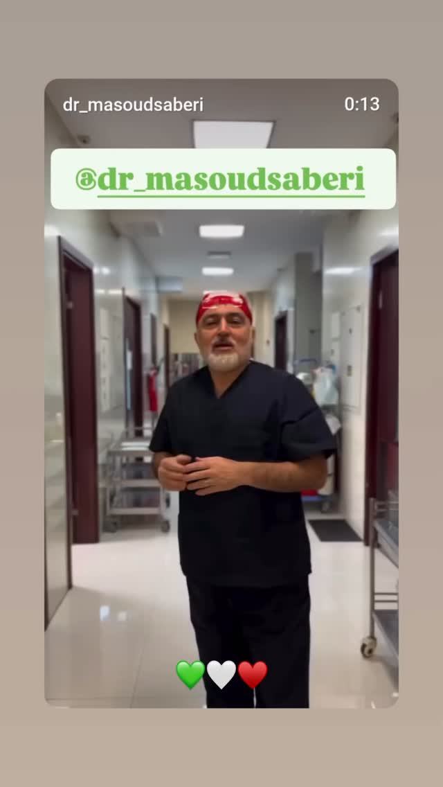  جدید ترین استوری اینستاگرام مسعود صابري
