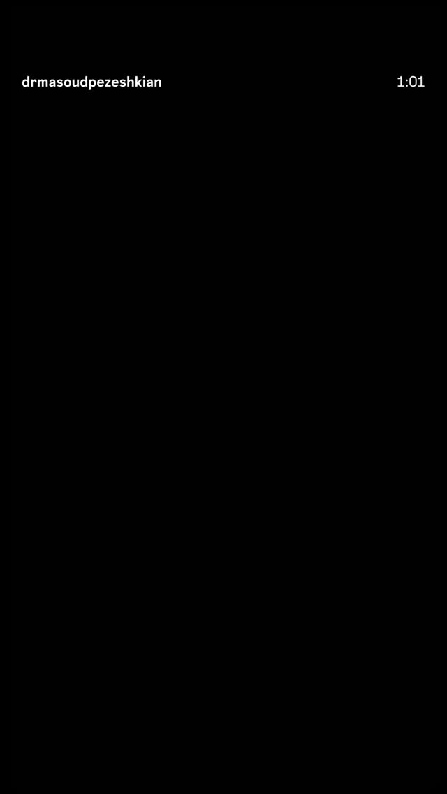  جدید ترین استوری اینستاگرام مسعود پزشکیان