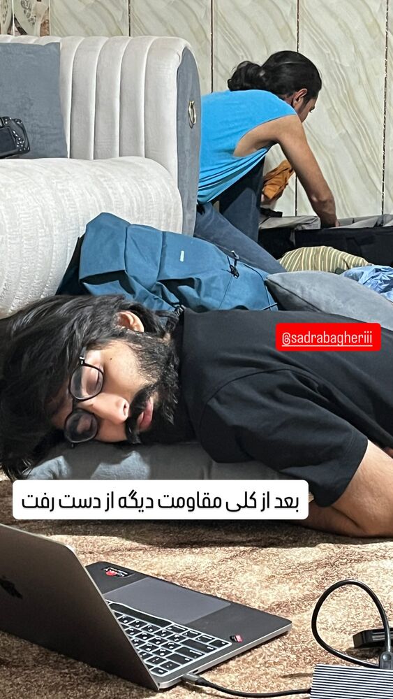  جدید ترین استوری اینستاگرام اسماعيل باستاني