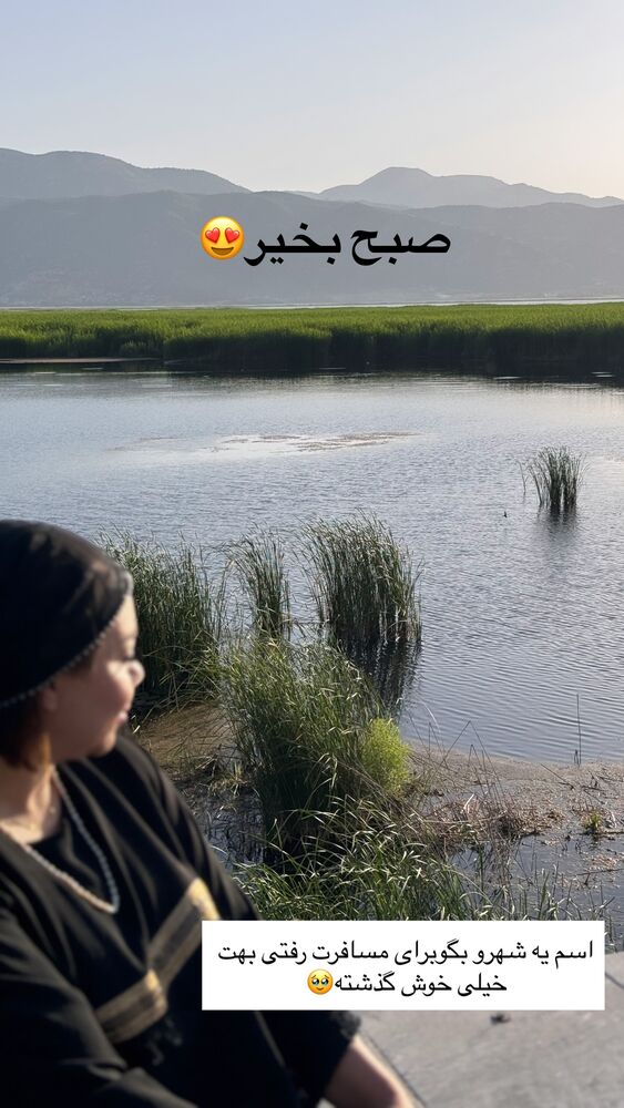  جدید ترین استوری اینستاگرام الهه برزگر