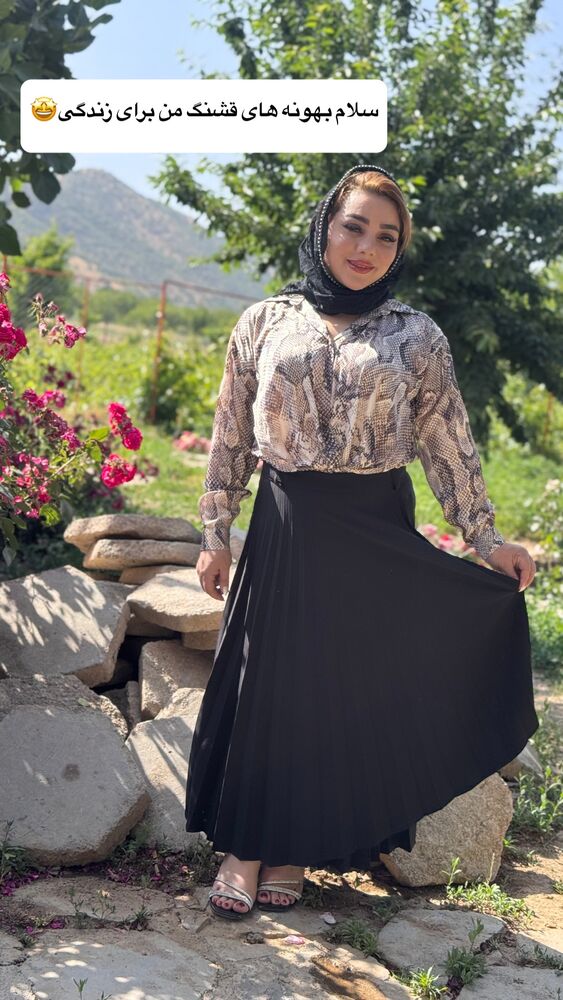  جدید ترین استوری اینستاگرام الهه برزگر