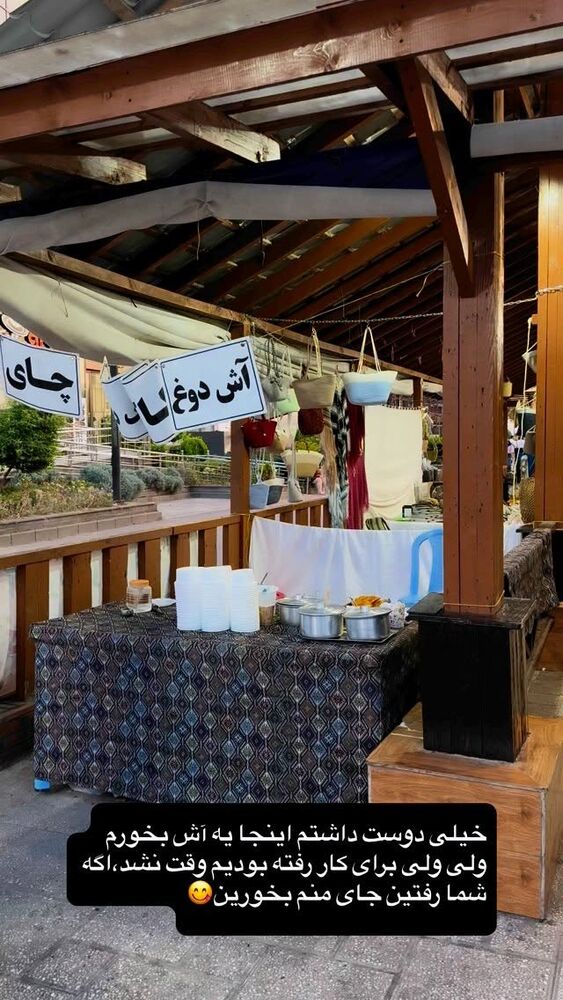 جدید ترین استوری اینستاگرام الهه برزگر