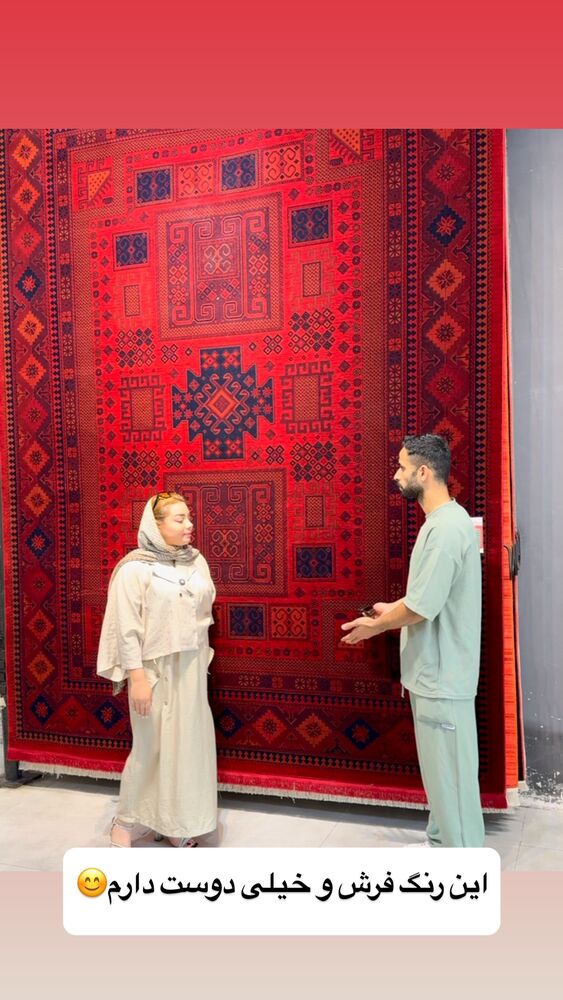  جدید ترین استوری اینستاگرام الهه برزگر