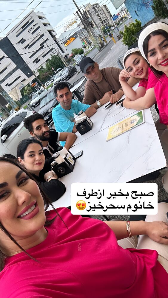  جدید ترین استوری اینستاگرام الهه برزگر