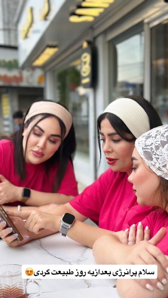  جدید ترین استوری اینستاگرام الهه برزگر
