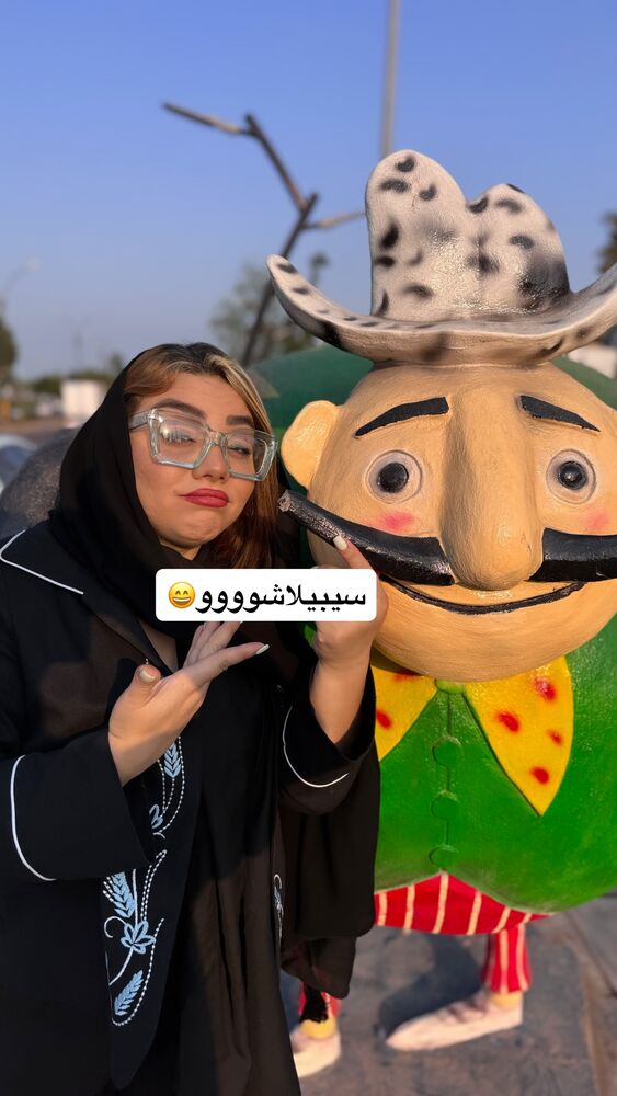  جدید ترین استوری اینستاگرام الهه برزگر