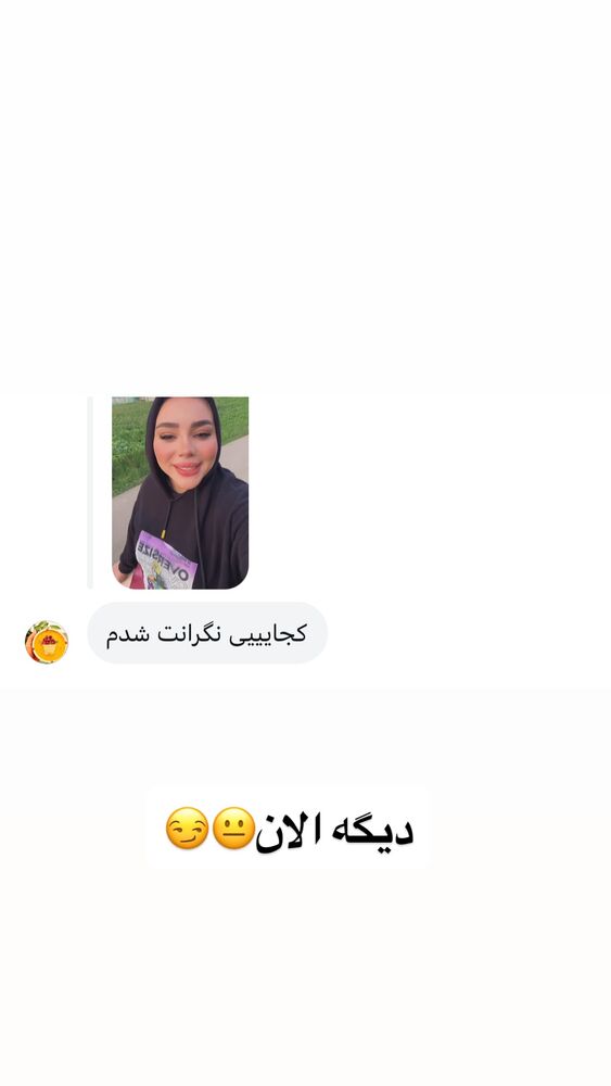  جدید ترین استوری اینستاگرام الهه برزگر