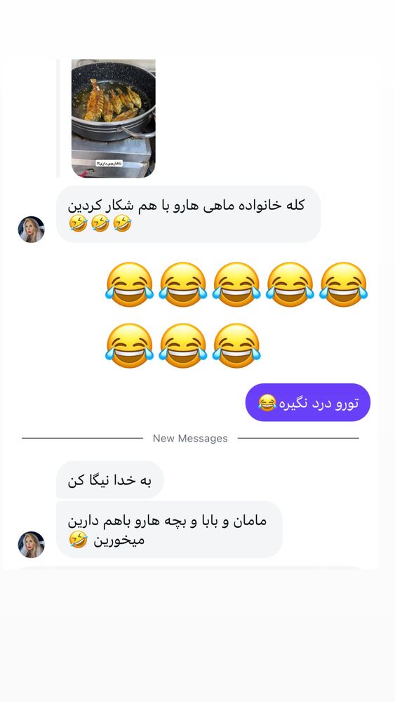  جدید ترین استوری اینستاگرام الهه برزگر