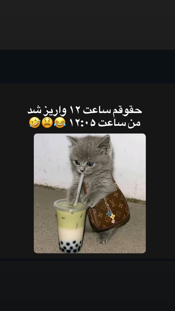  جدید ترین استوری اینستاگرام الهه برزگر
