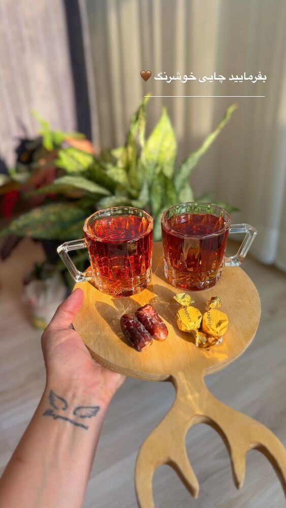  جدید ترین استوری اینستاگرام الهه نصرتی