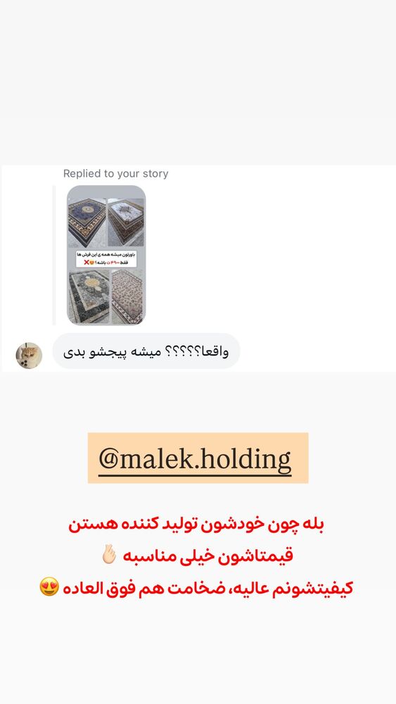  جدید ترین استوری اینستاگرام الهه نصرتی
