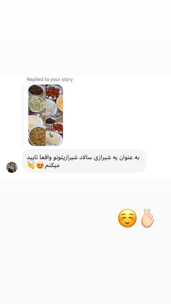  جدید ترین استوری اینستاگرام الهه نصرتی