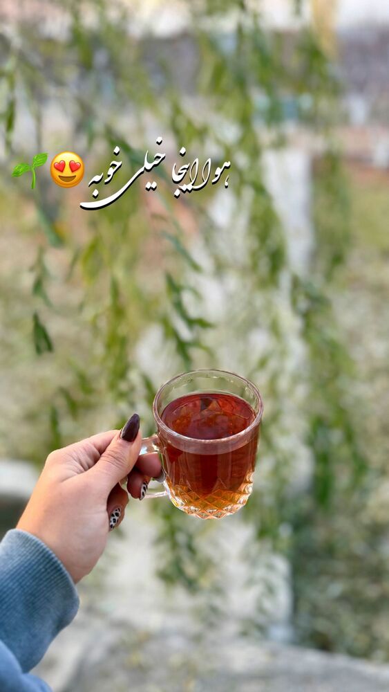  جدید ترین استوری اینستاگرام الهه نصرتی