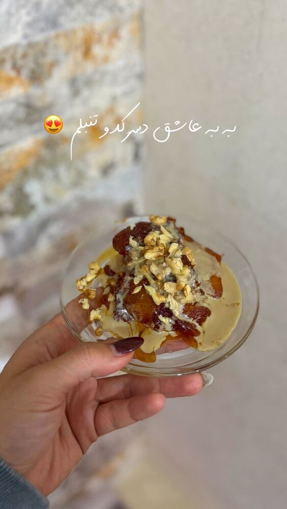  جدید ترین استوری اینستاگرام الهه نصرتی
