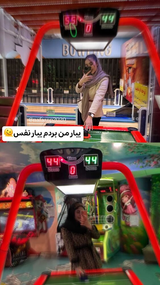  جدید ترین استوری اینستاگرام الهه نصرتی