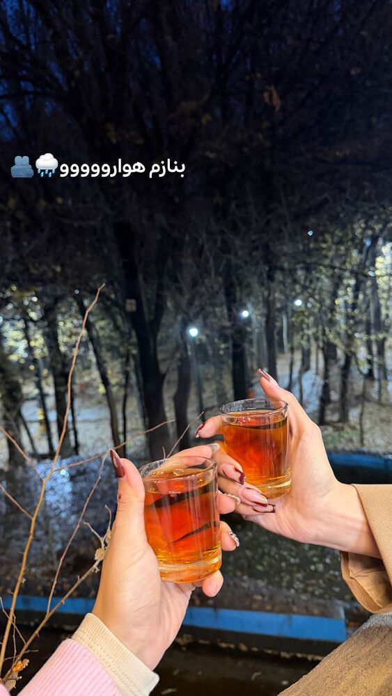  جدید ترین استوری اینستاگرام الهه نصرتی