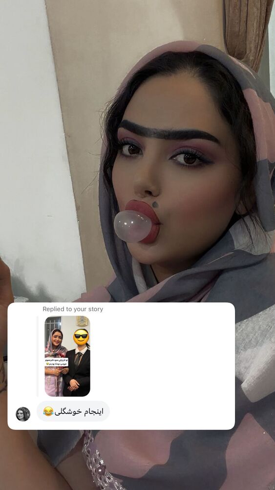  جدید ترین استوری اینستاگرام الهه نصرتی