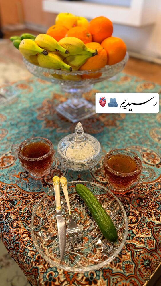  جدید ترین استوری اینستاگرام الهه نصرتی